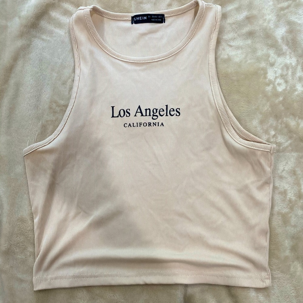 Los Angeles crop top ✨